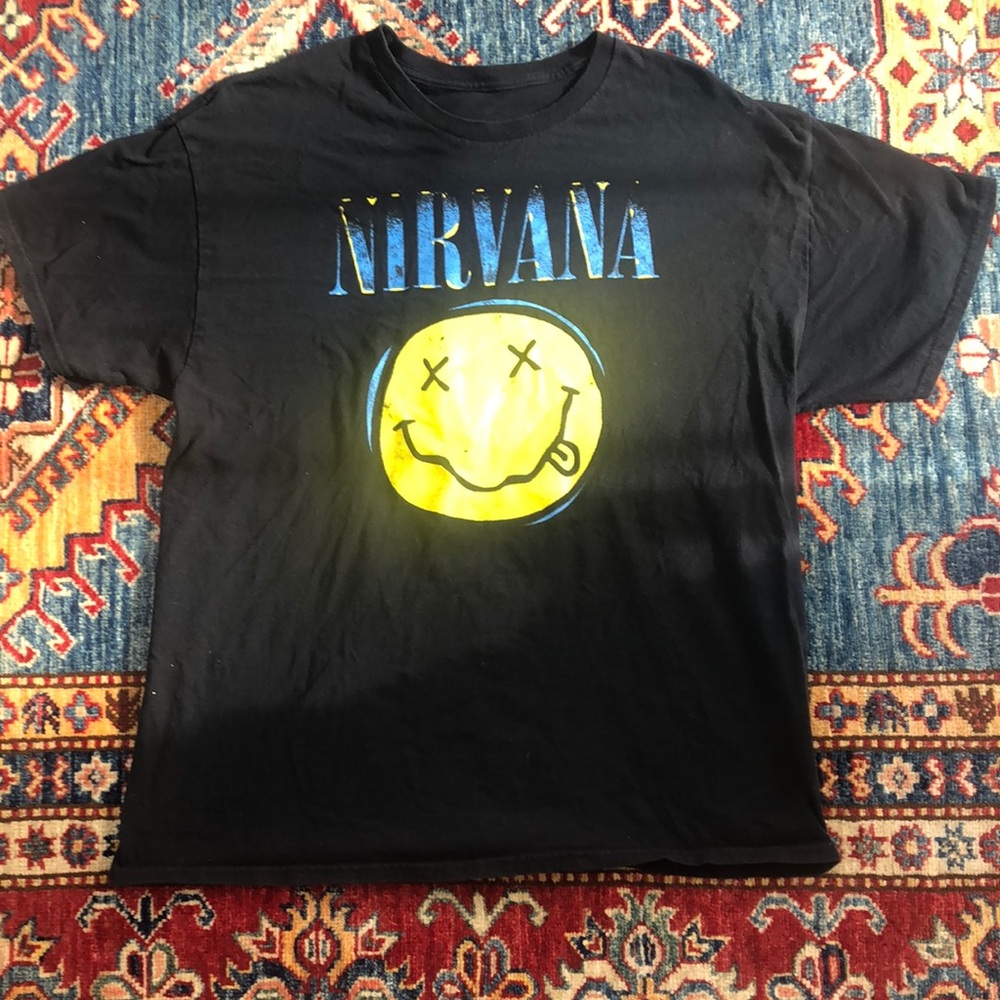 Nirvana Band T Shirt Size Large